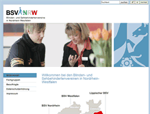 Tablet Screenshot of bsvnrw.org